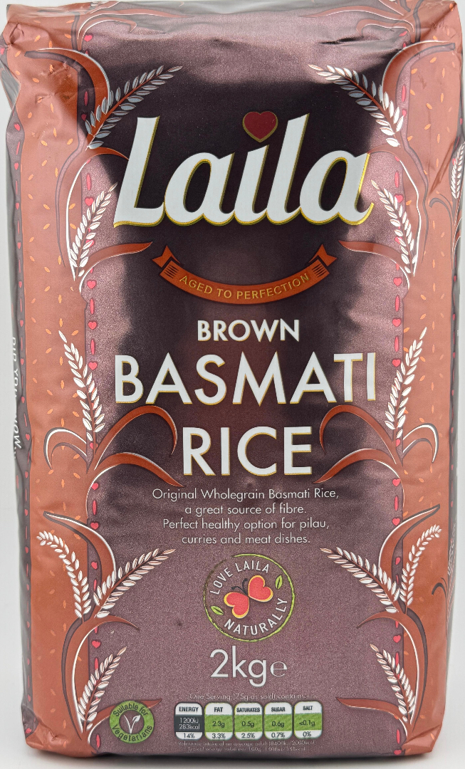 Laila Brown Rice - 2kg
