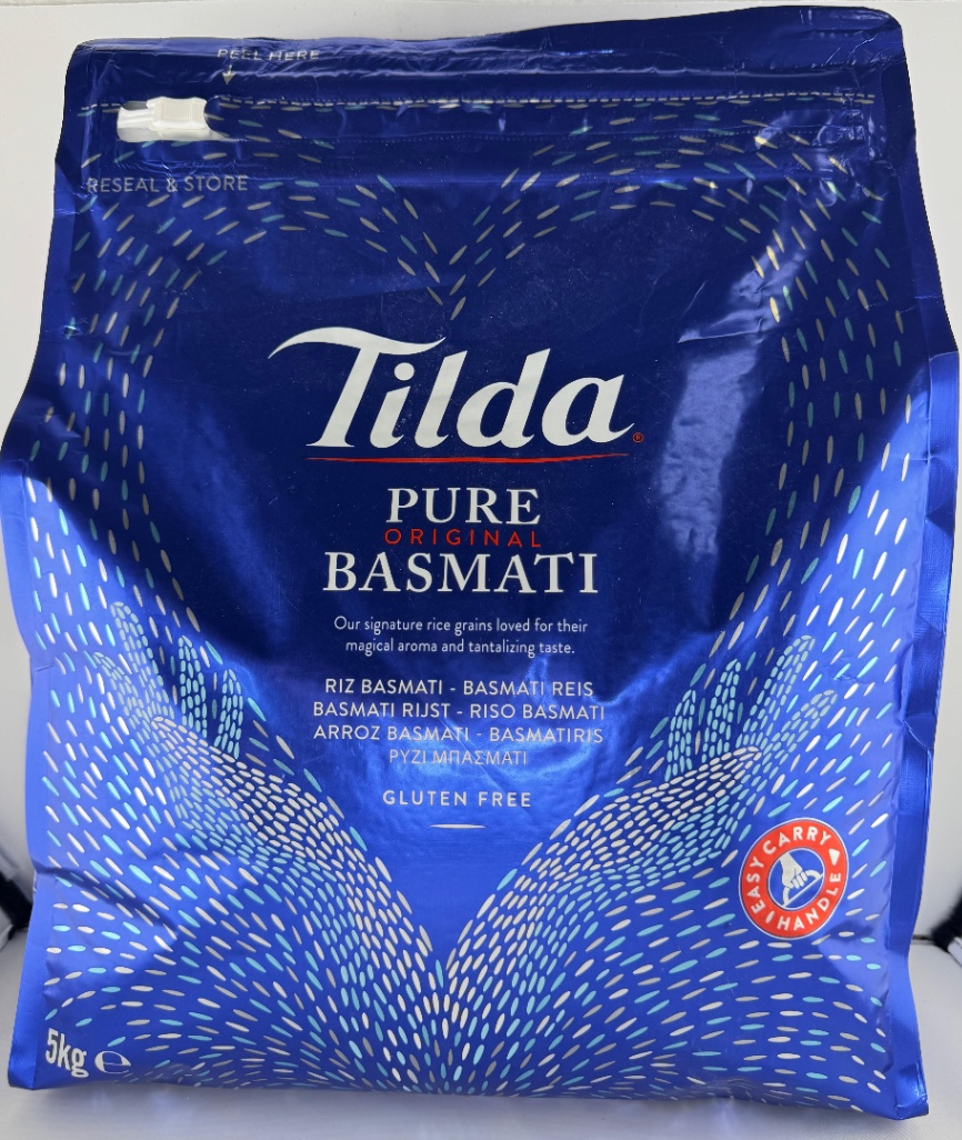 Tilda Pure Original Basmati Rice - 5kg