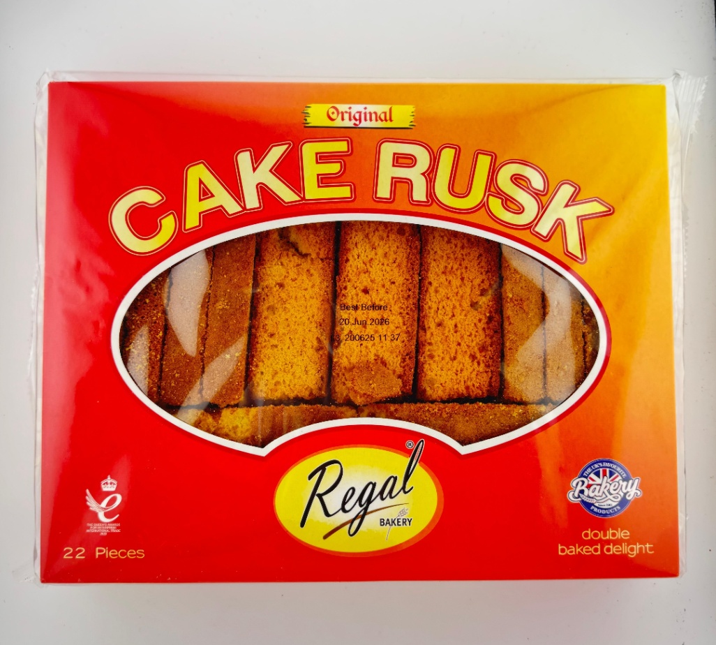 REGAL Original Cake Rusk (22 Pcs) - 540g