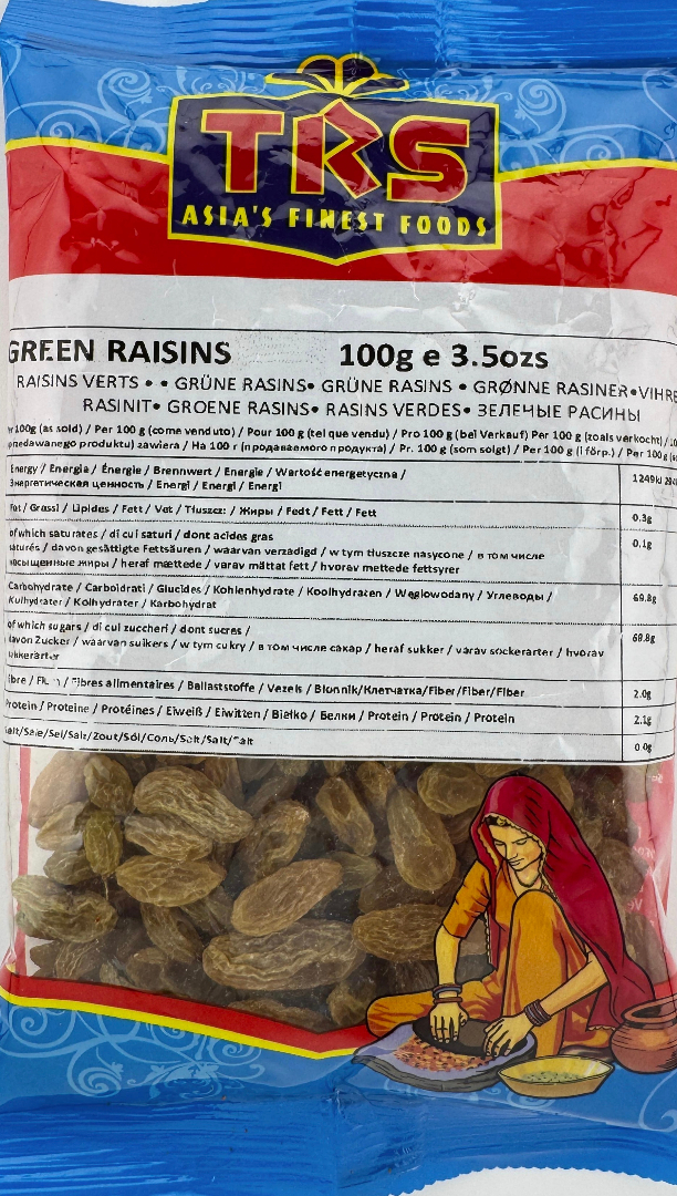 TRS Raisins Green(Chinese) - 100g