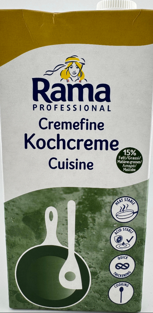 RAMA Kochcreme 15% - 1l