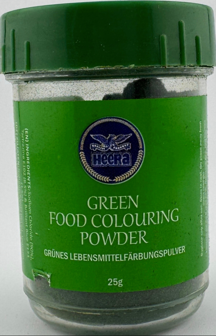 Green Colour Food