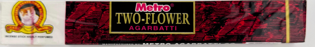 METROMILAN Two-Flower Agarbatti Small - 1