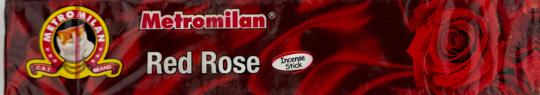 METROMILAN Red Rose Agarbatti 18 Sticks - 1