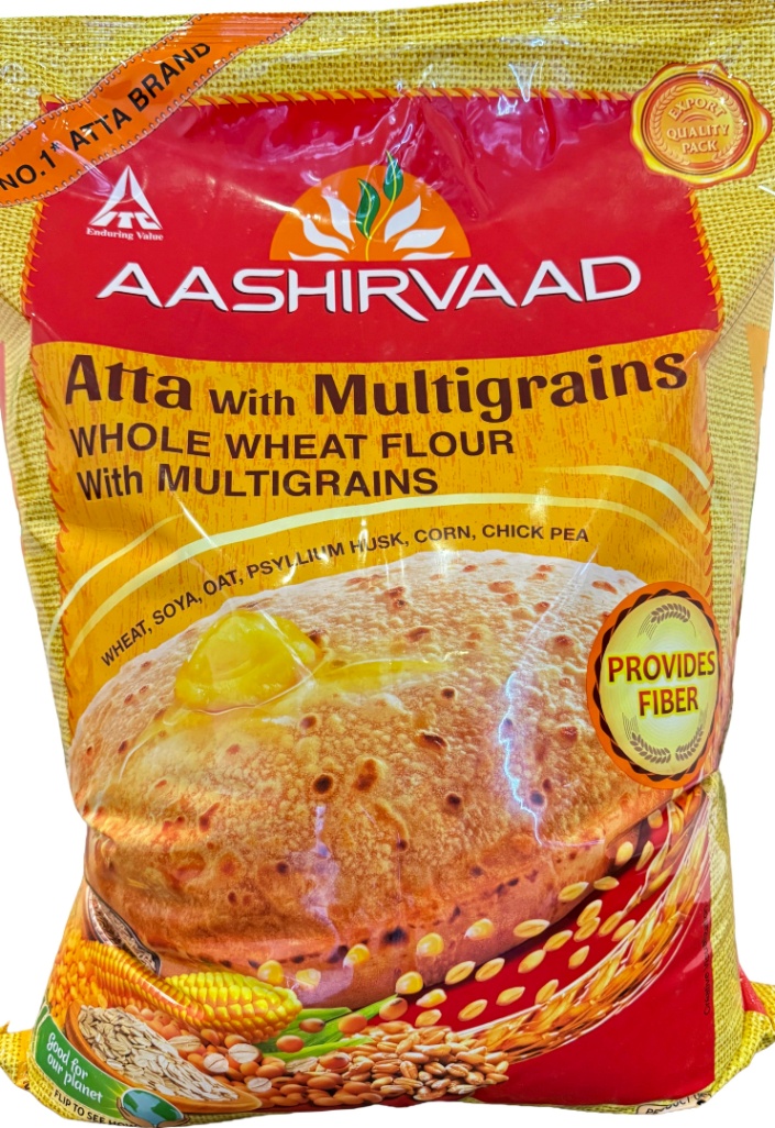 Aashirvaad Atta With Multigrain - 10kg