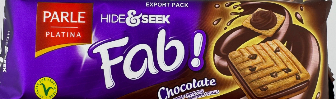 PARLE G Hide & Seek Fab Chocolate Biscuits - 112g