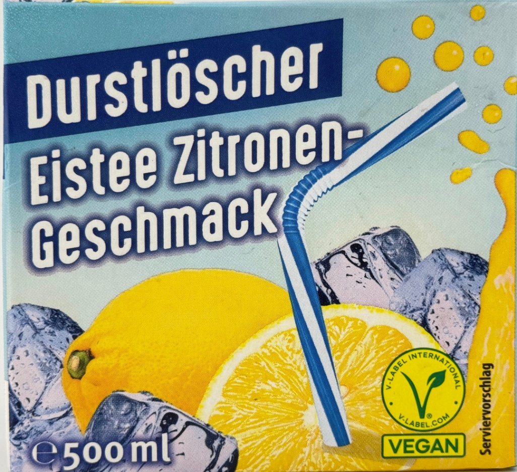DURSTLOSCHER Zitrone Vegan - 0.5l
