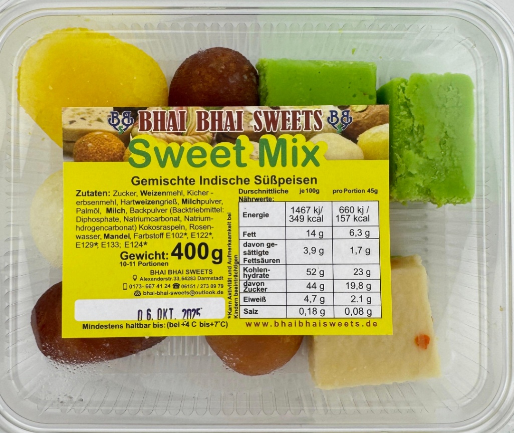 BHAI BHAI SWEET Mix Sweets - 400g