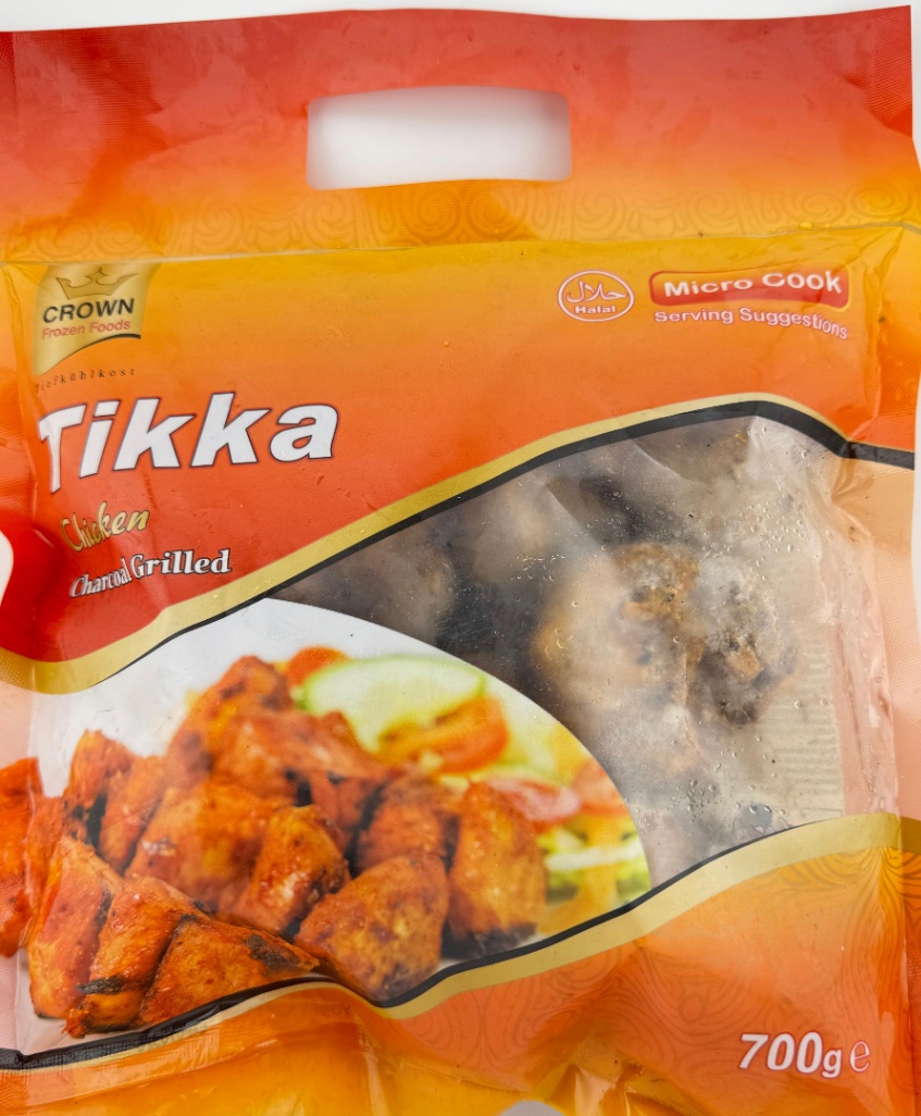CROWN Chicken Tikka Charcoal Grilled - 700g