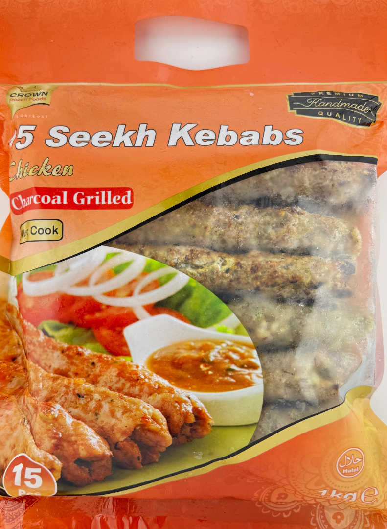 CROWN Seekh Kabab Chicken - 1kg