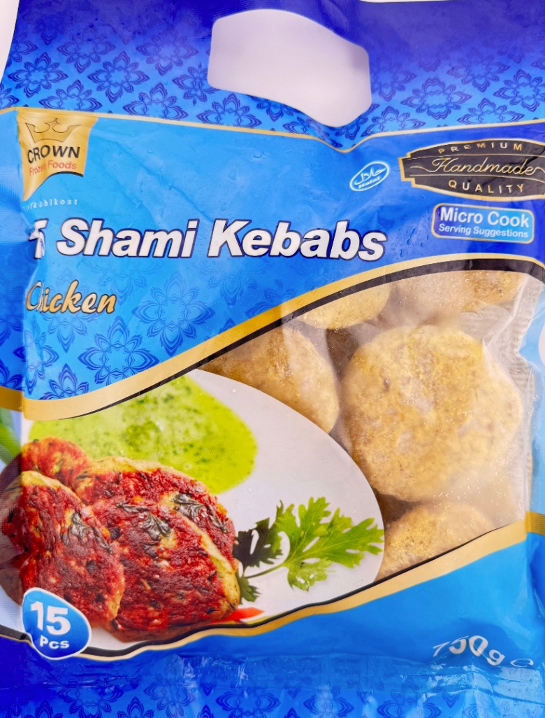 CROWN Shami Chicken Kabab - 750g