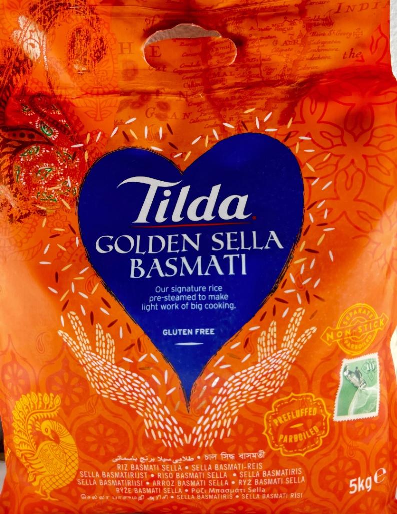 Tilda Golden Sella Basmati  - 5kg