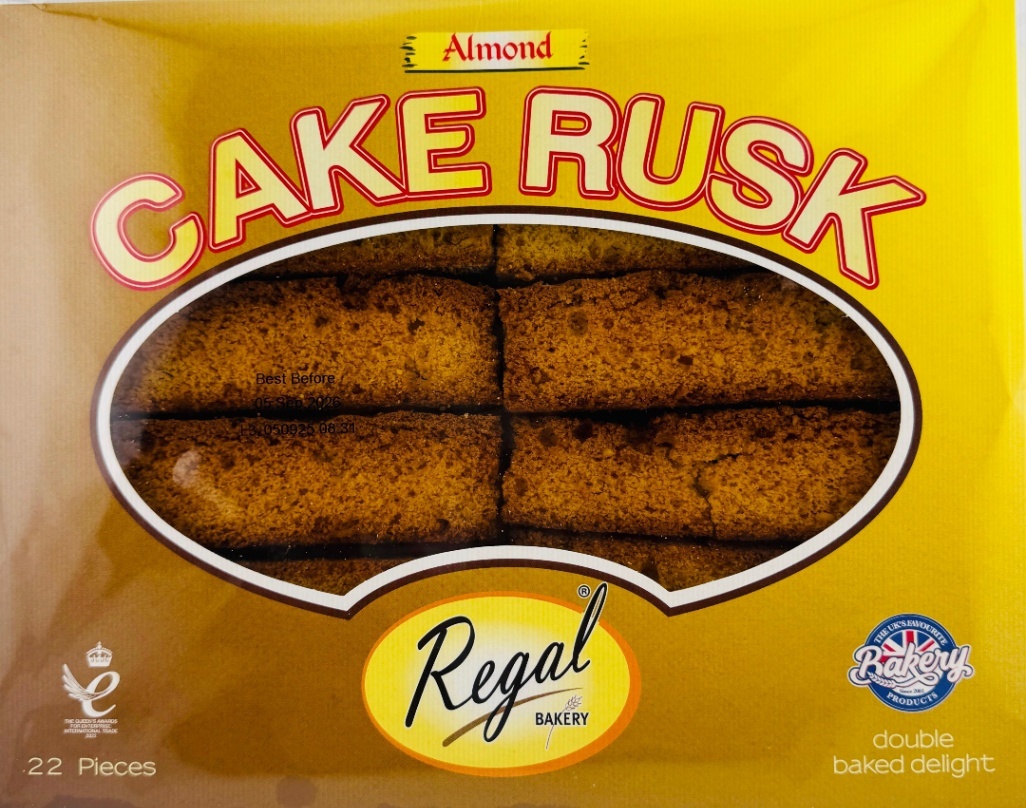 REGAL Almond Cake Rusk - 22pcs