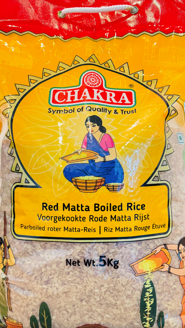 Chakra Red Matta Boiled Rice - 5kg