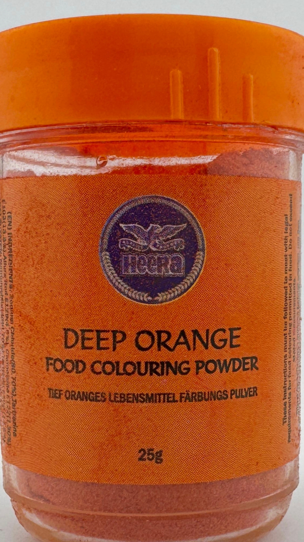 HEERA Deep Orange Food Colour - 25g