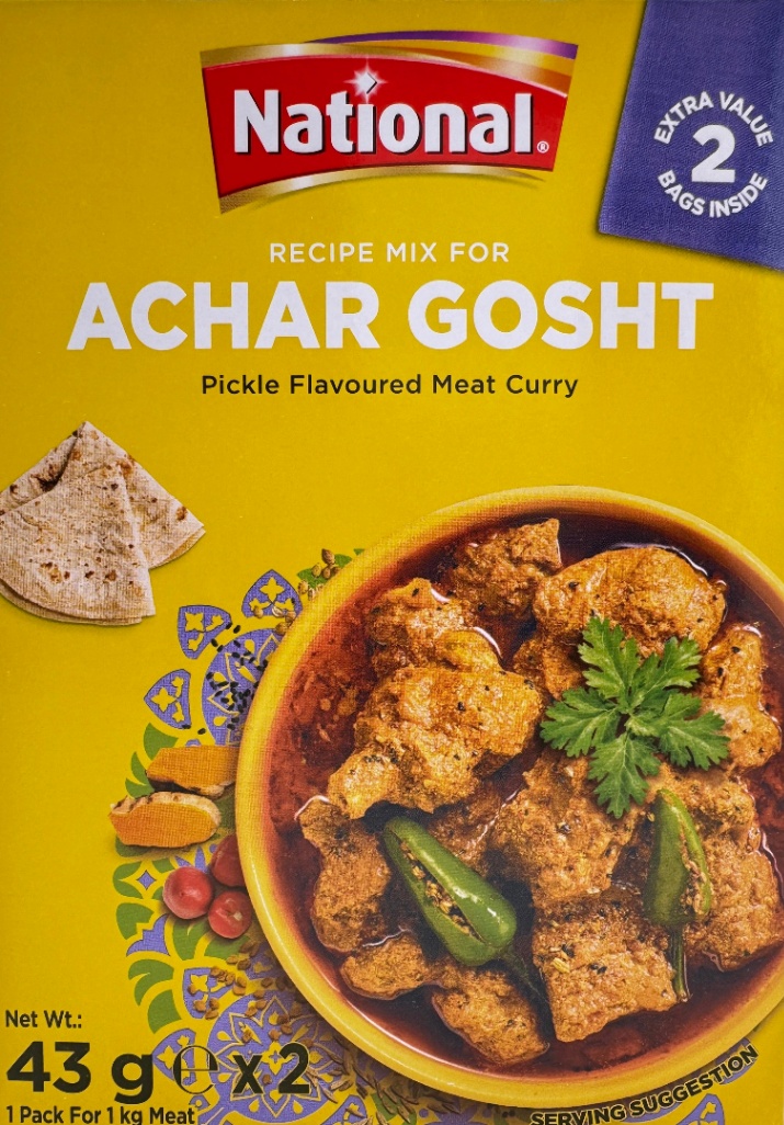 NATIONAL Achar Gosht - 86g