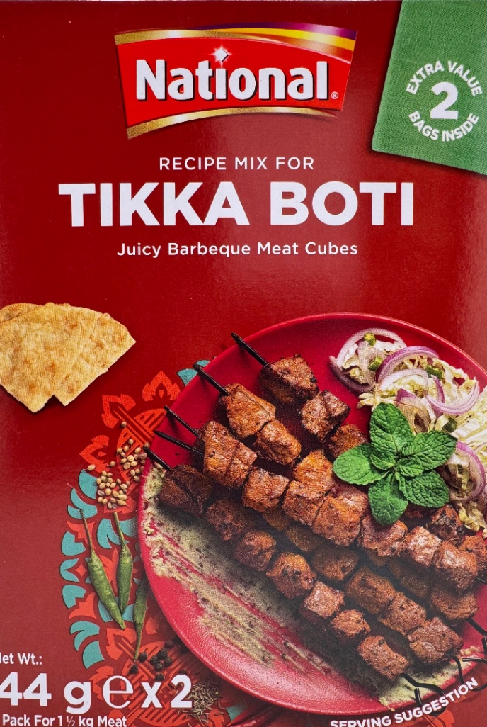 NATIONAL Tikka Boti - 44g