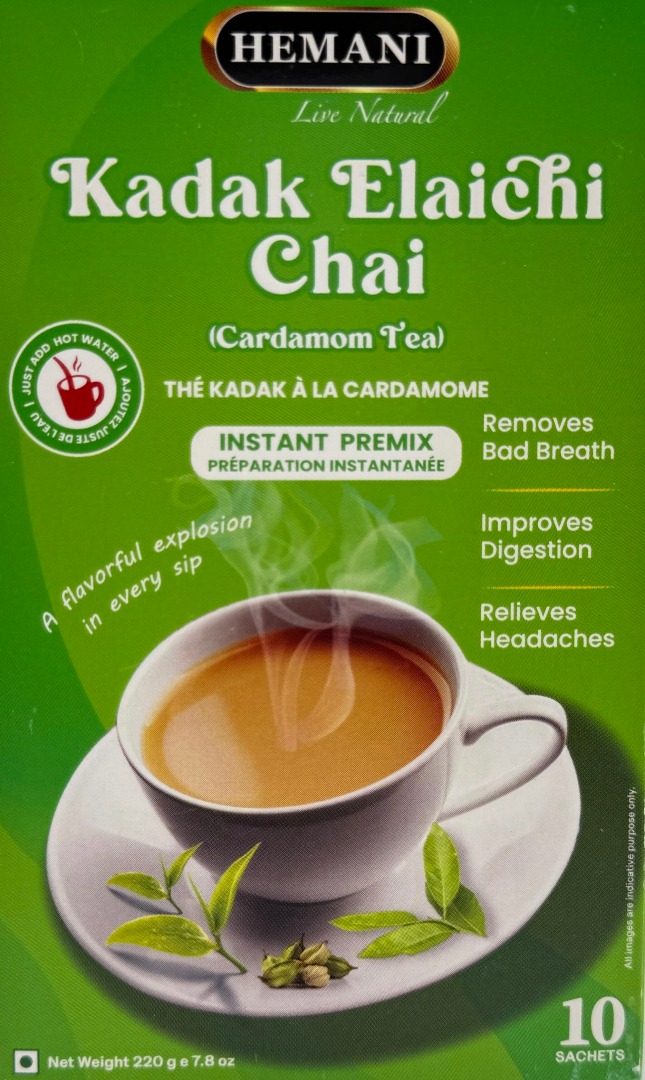 HEMANI Kadak Elaichi Chai Cardamom Tea - 220g