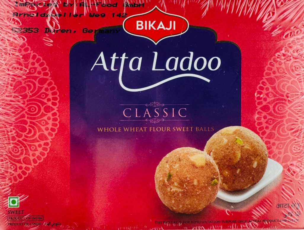 BIKAJI Atta Ladoo(Classic) - 200g