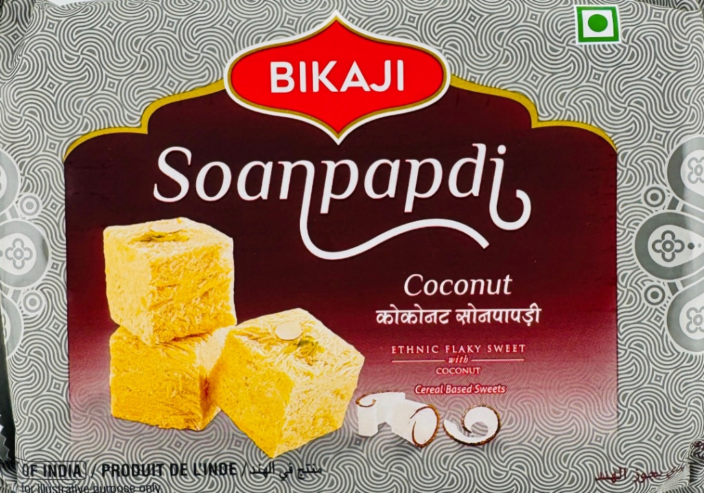 BIKAJI Soan Papdi Coconut - 200g