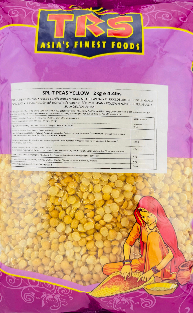 TRS Yellow Split Peas - 2kg