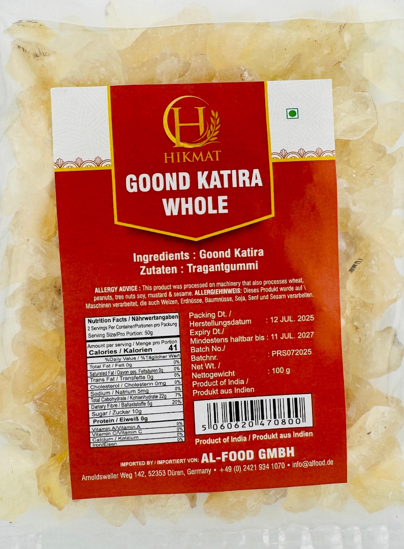 HIKMAT Goond Katira Whole - 100g