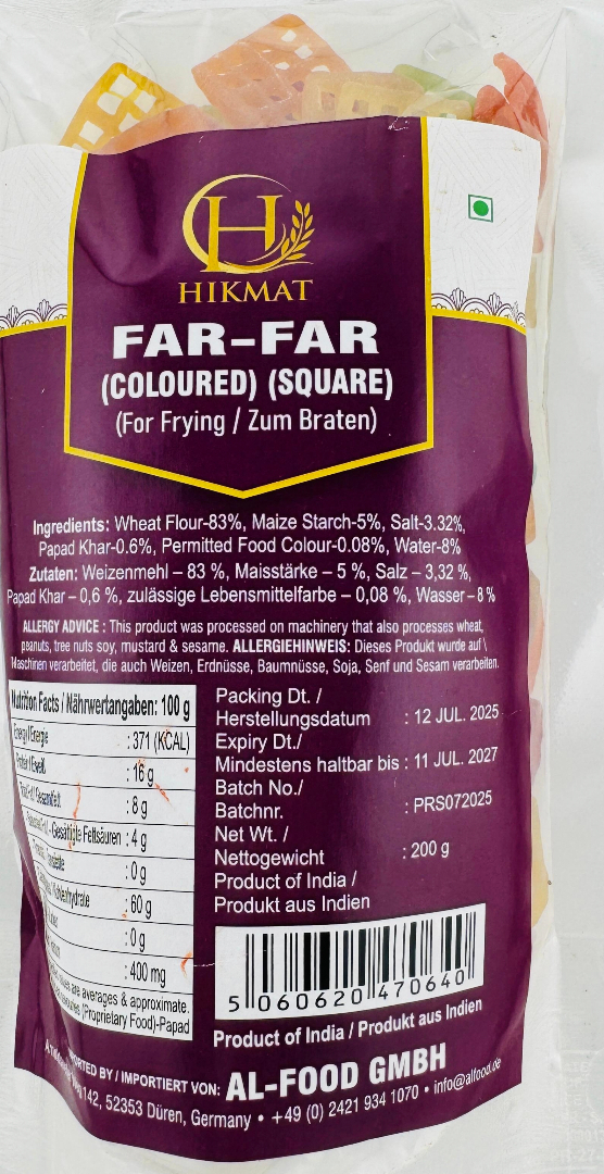 HIKMAT Far Far Square - 200g