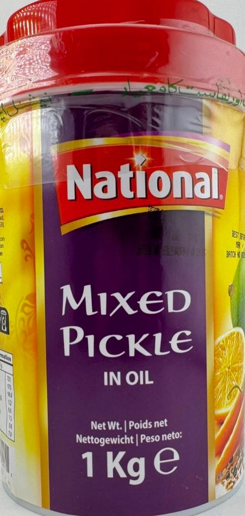 NATIONAL Mixed Pickle - 1kg