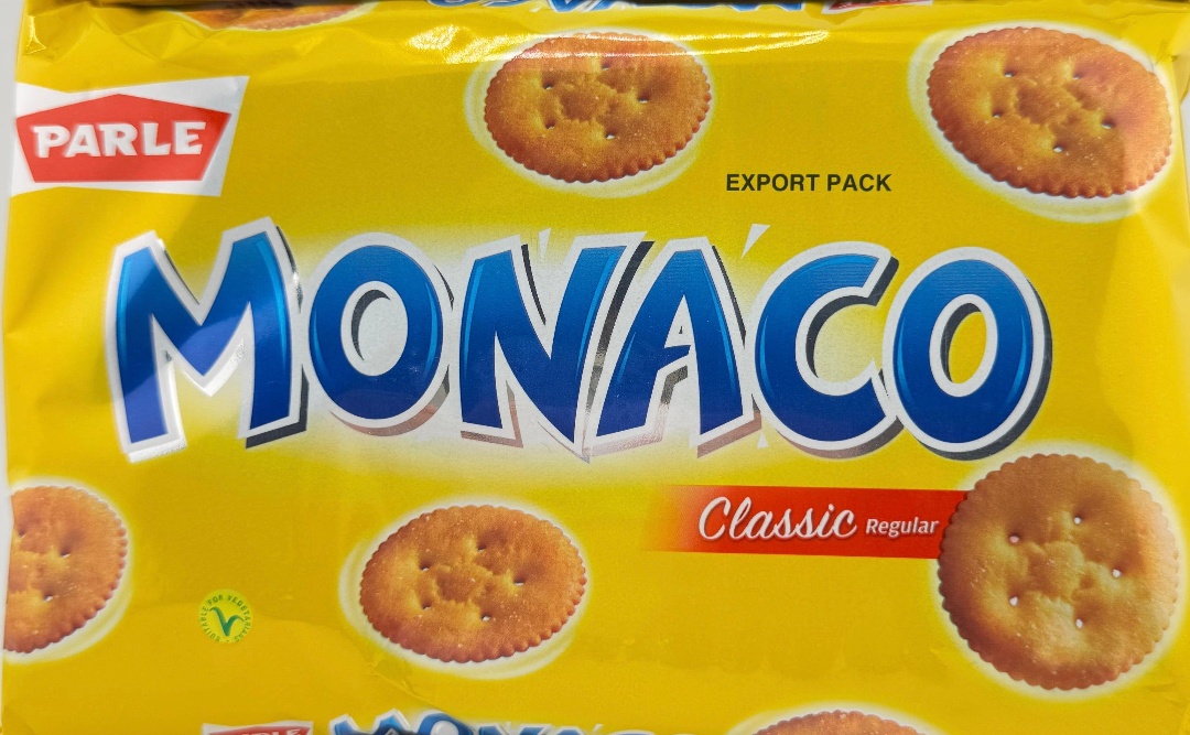 PARLE G Monaco Salted Biscuits - 63g