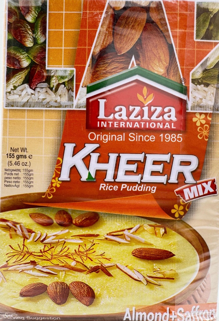 LAZIZA Kheer Almond+Saffron - 155g