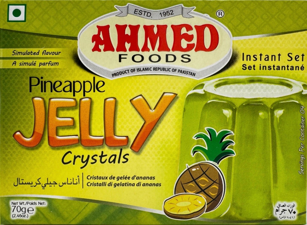 AHMED Pineapple Jelly - 70g