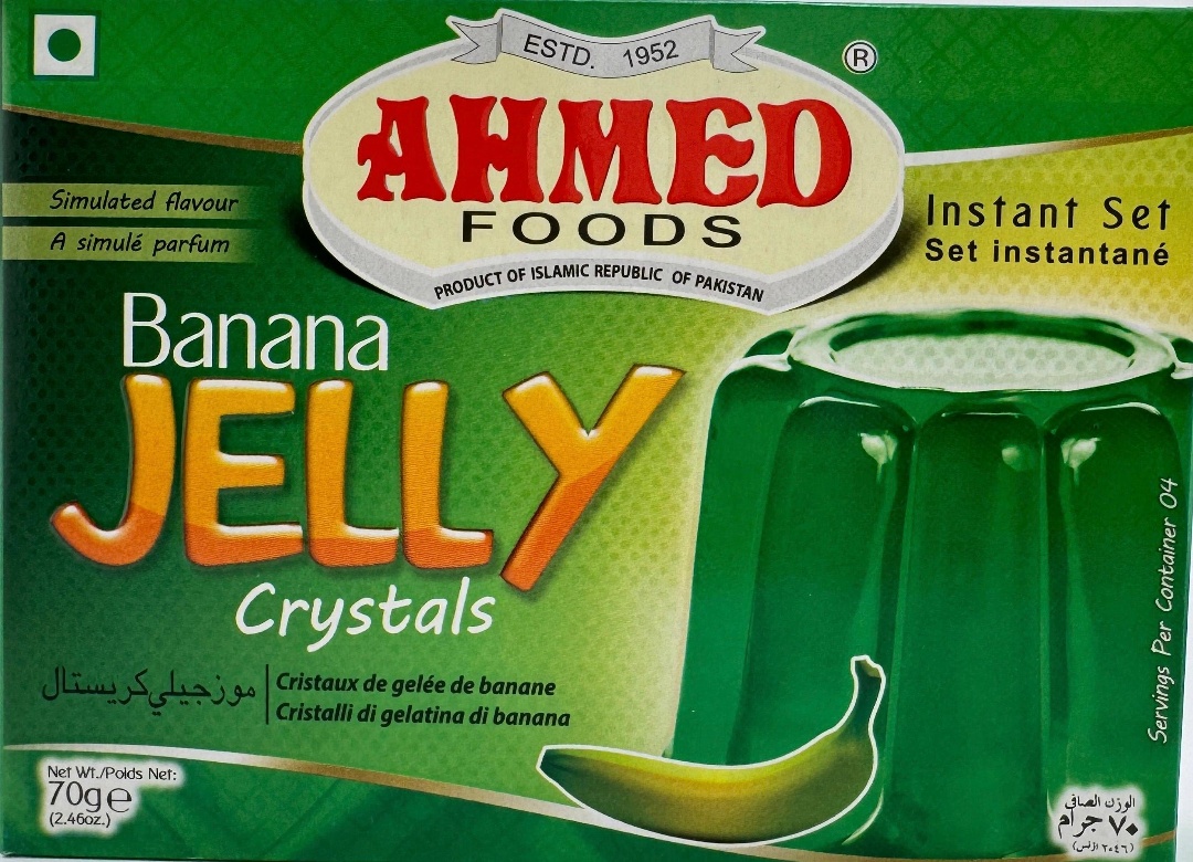 AHMED Banana Jelly - 70g